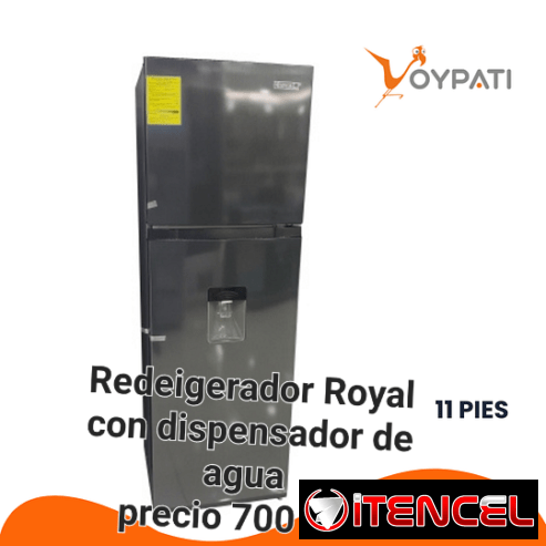 Refrigerador Royal con dispensador