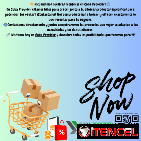 Tienda Online Mayorista en Cuba (NO PAGAS HASTA RECIBIR TU ORDEN) +1 (786) 586-8842