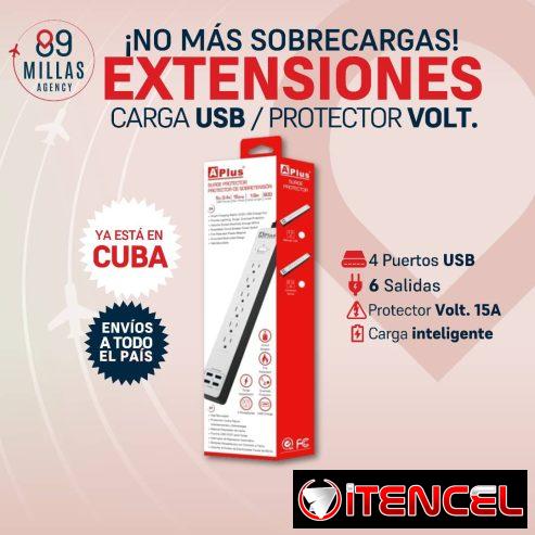 Extensiones Carga/USB