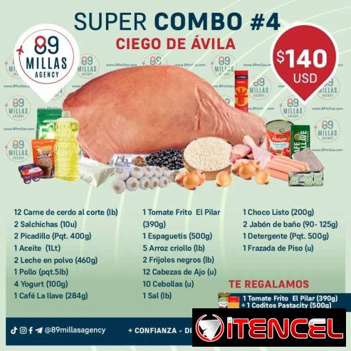 Súper Combo de alimento