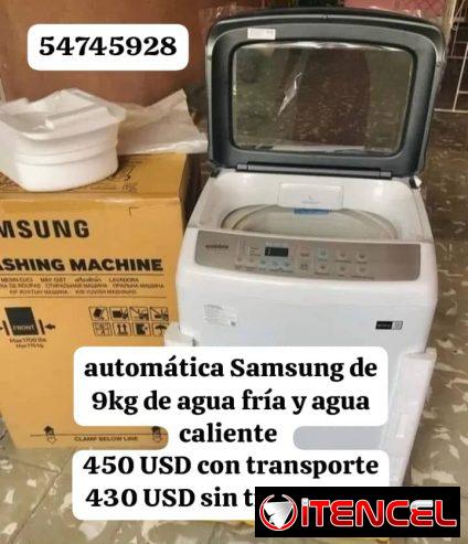 LAVADORA AUTOMATICA SAMSUNG DE 9KG