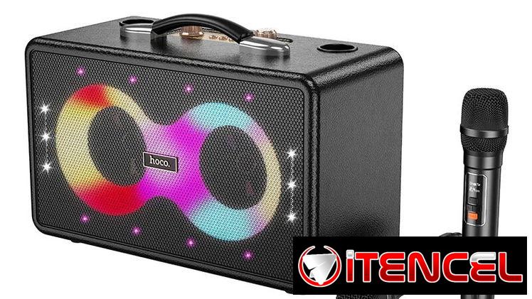 Hoco – Bocina Inalámbrica HA8 Ave 🔊 Bluetooth 5.4 | 35W | Micrófonos Dual