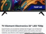 TV Element Electronics 32″ LED 720p Nuevo sellado en su caja