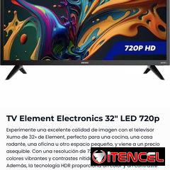 TV Element Electronics 32″ LED 720p Nuevo sellado en su caja