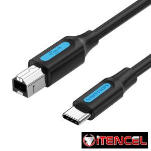 Cable Vention USB-C a USB B