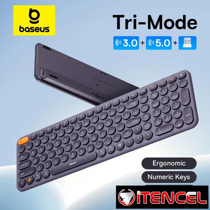 Baseus Teclado Inalámbrico Bluetooth