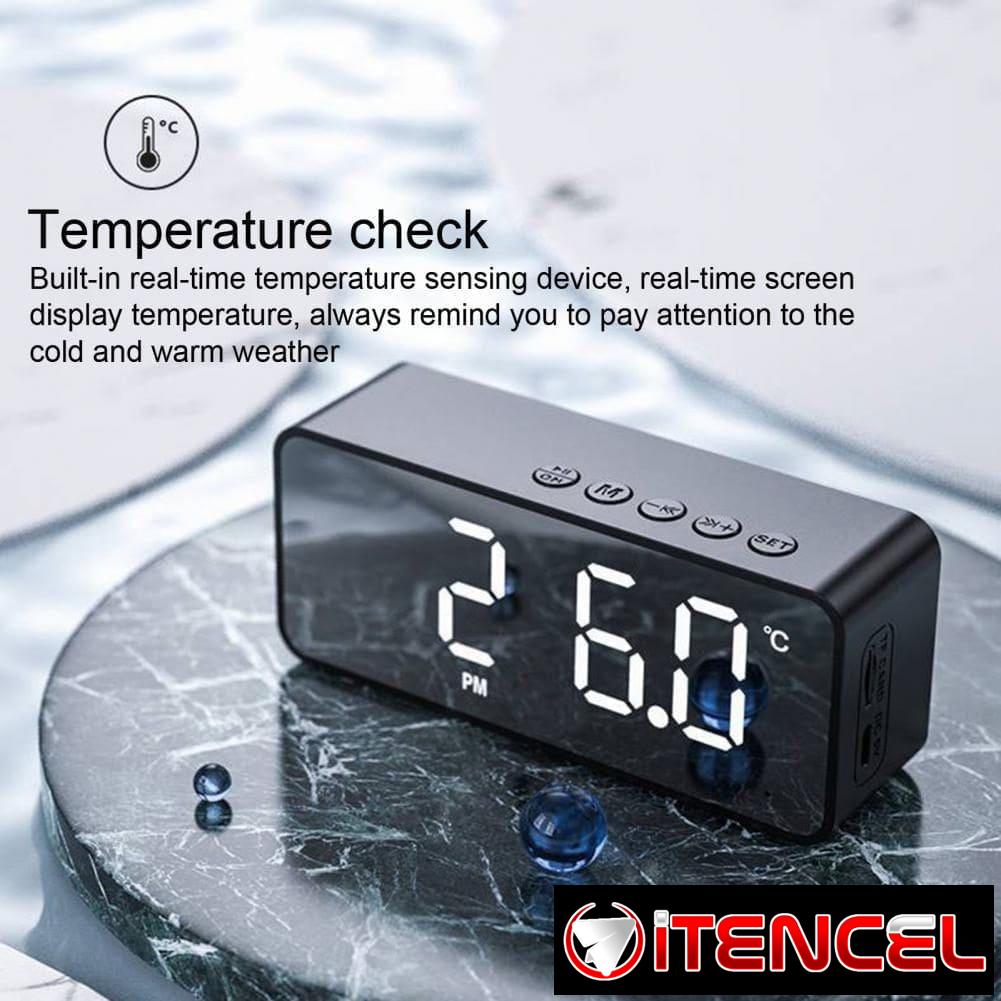 Bocina Bluetooth con Reloj G50