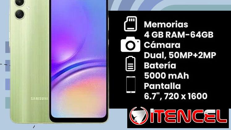 Teléfono Galaxy A05 (4GB RAM -64 GB)