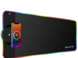 Mousepad de Mouse RGB con Carga Inalámbrica