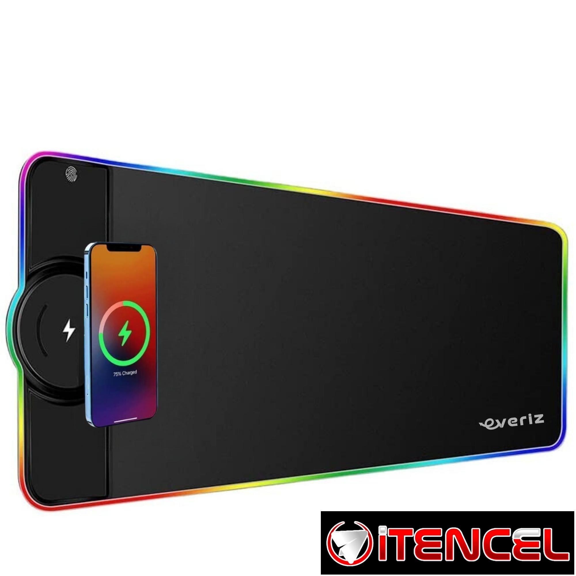 Mousepad de Mouse RGB con Carga Inalámbrica