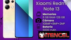 Redmi note 13 8/128 GB Con todos sus accesorios. Mensajeria a toda la habana