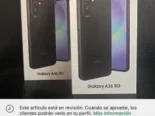 Telefono samsung a36 nuevo en su caja 30 dias de garantia