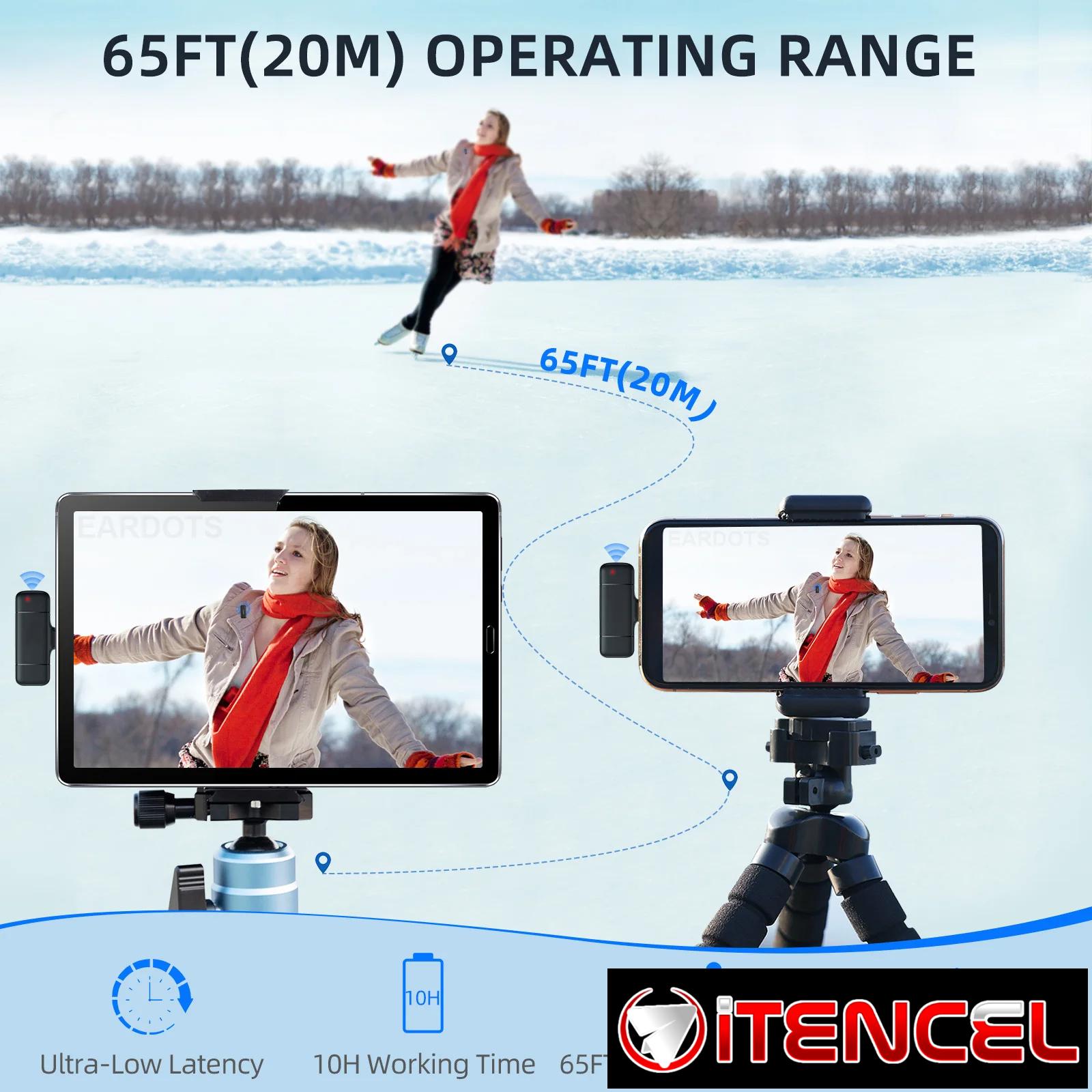 Micrófono Lavalier K30 Inalámbrico 2 en 1