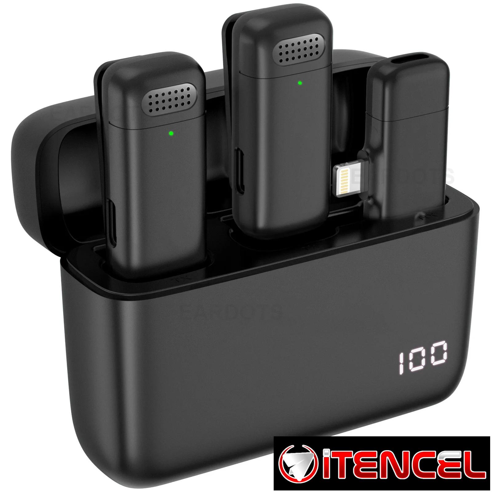 Micrófono Lavalier K30 Inalámbrico 2 en 1