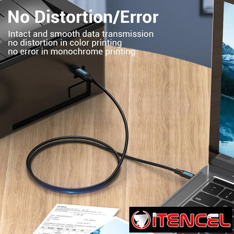 Cable Vention USB-C a USB B