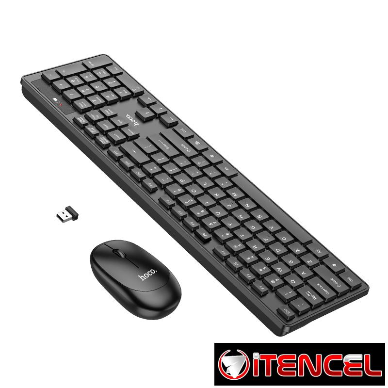 Hoco – Set Inalámbrico de Teclado y Mouse GM17 – 2.4G