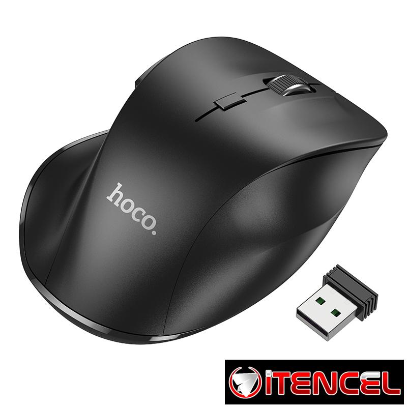 Hoco – Mouse Inalámbrico GM24 🎯 6 Botones | Dual Mode 2.4G + Bluetooth