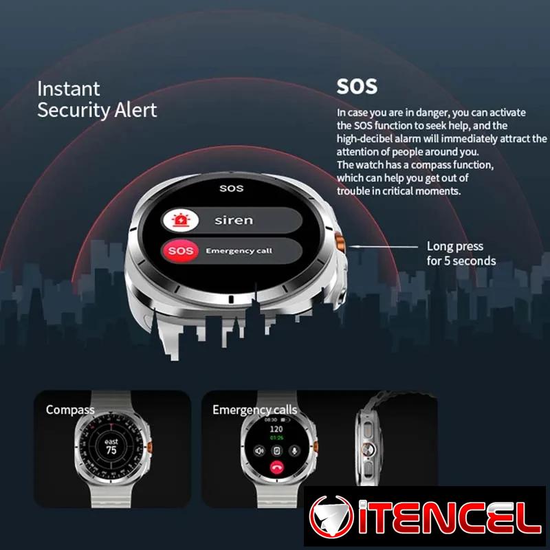 W7 Smart Watch Ultra 466*466 HD