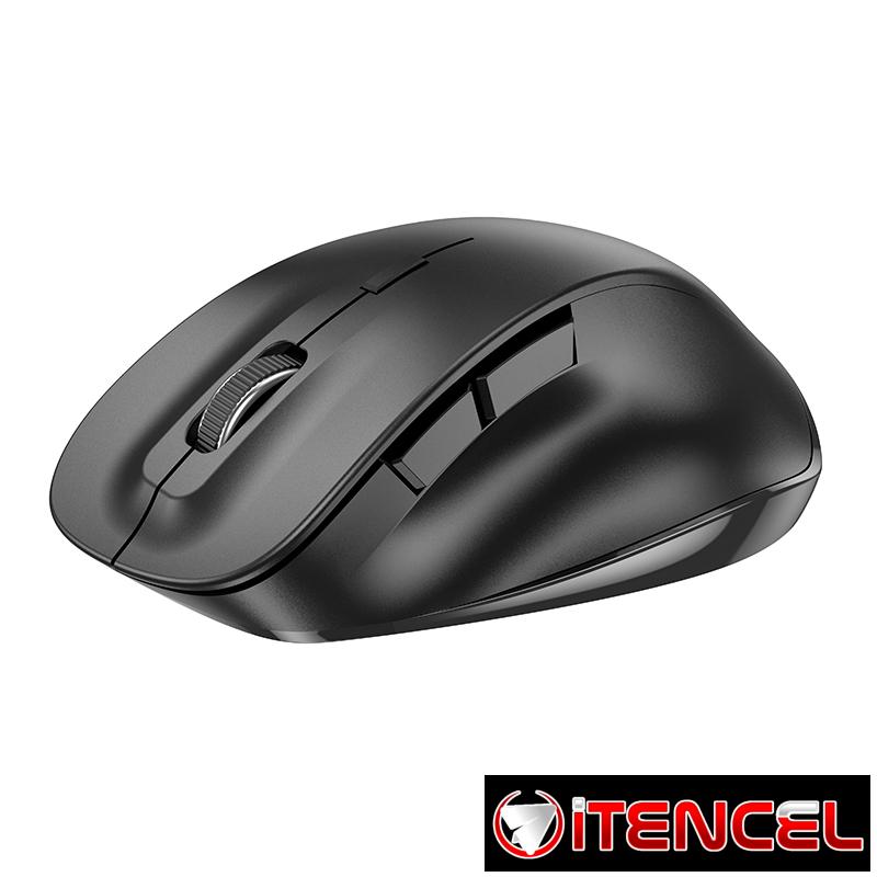 Hoco – Mouse Inalámbrico GM24 🎯 6 Botones | Dual Mode 2.4G + Bluetooth