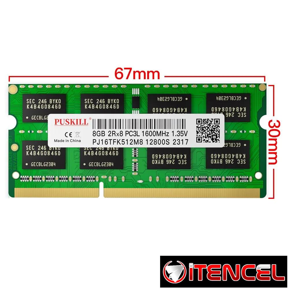 Memoria RAM PUSKILL para Portátiles DDR4/DDR3L