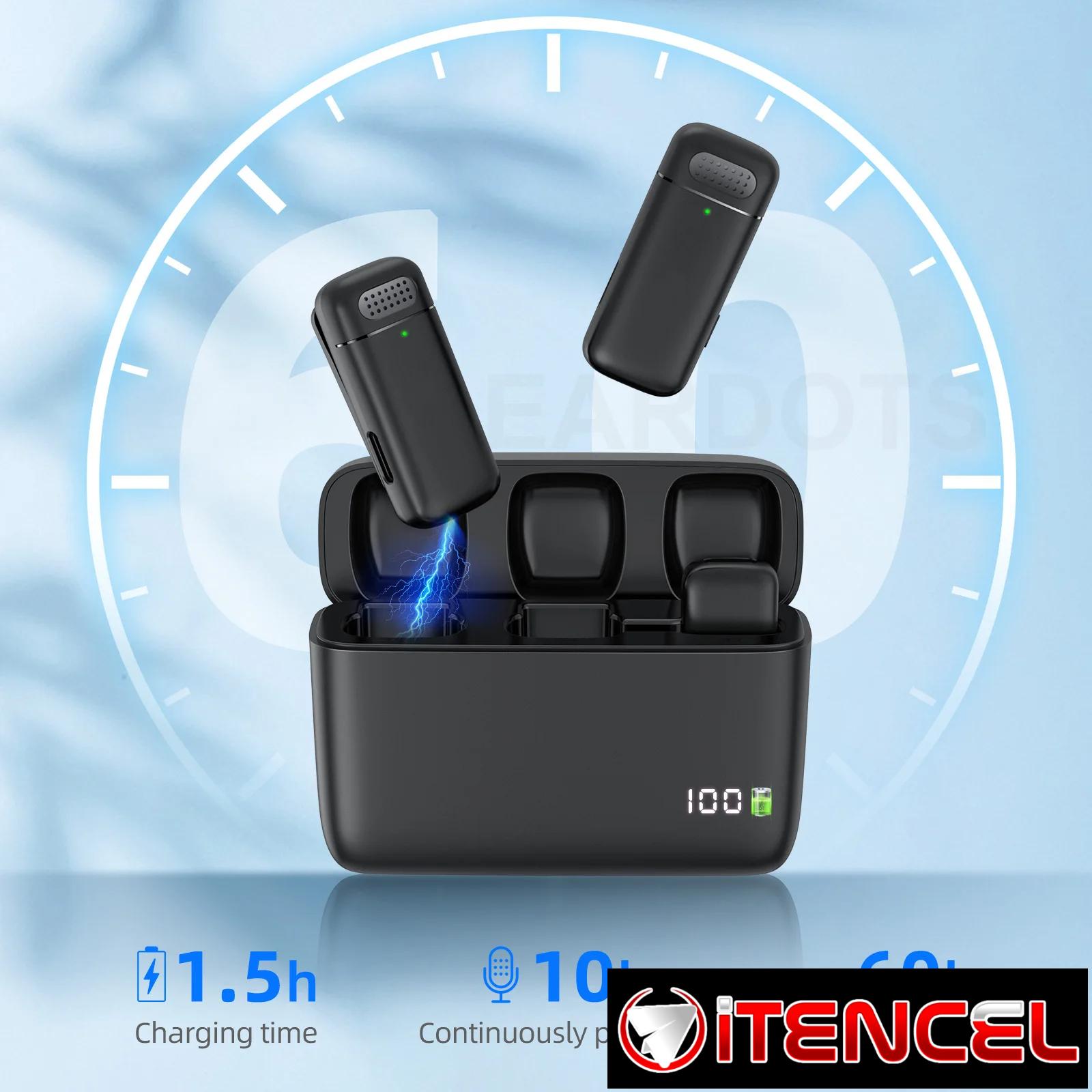 Micrófono Lavalier K30 Inalámbrico 2 en 1