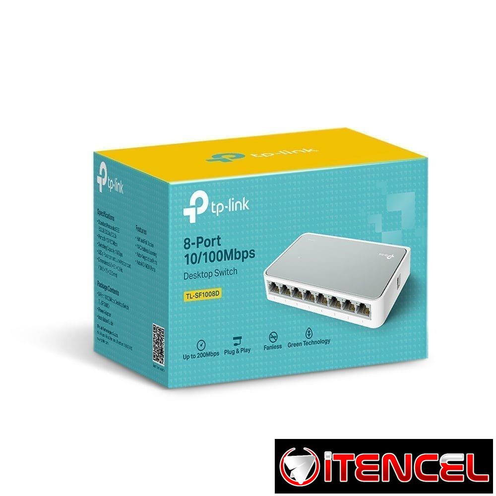 Switch Tp-Link de 8 puertos 100Mbps