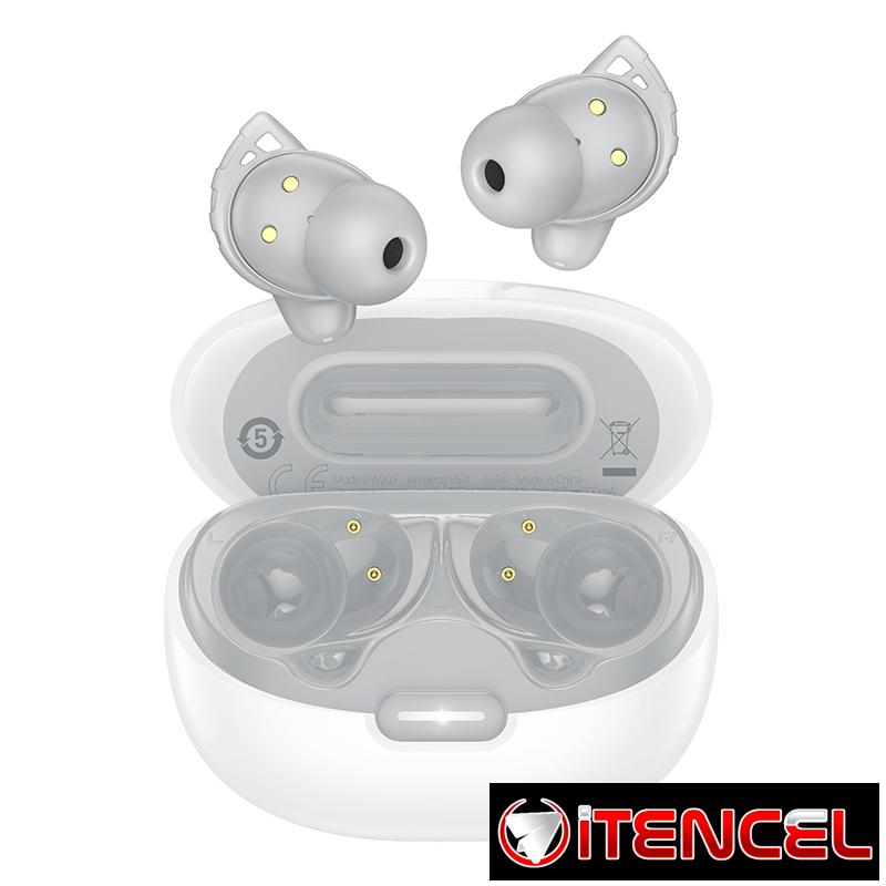 Hoco – Audífonos Bluetooth EW203 Jinny 🎧 TWS con Apertura Automática