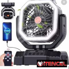 Ventilador F10 RECARGABE , nuevo selado en caja . NO PASES CALOR EN EL APAGON