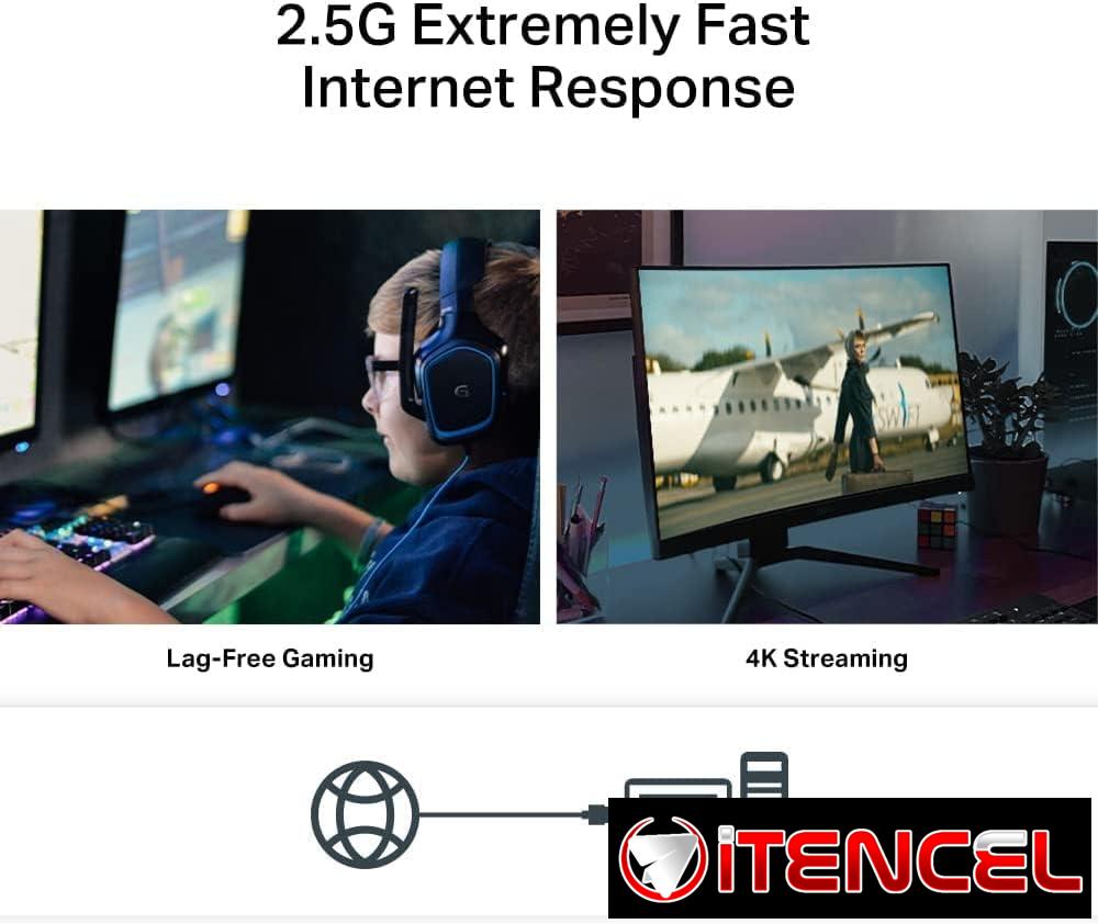 Tarjeta de red PCIe TP-Link de 2,5 GB (TX201)