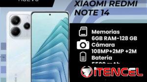 Telefono xiaomi Note 14 6/128 y 8/256 nuevo