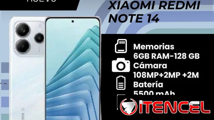 Telefono xiaomi Note 14 6/128 y 8/256 nuevo