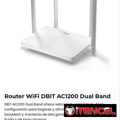 Nuevo Router WiFi DBIT AC1200 Dual Band