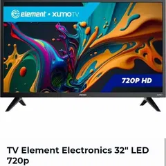 TV Element Electronics 32″ LED 720p Nuevo sellado en su caja