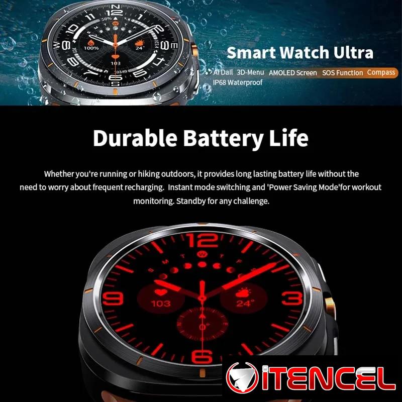 W7 Smart Watch Ultra 466*466 HD