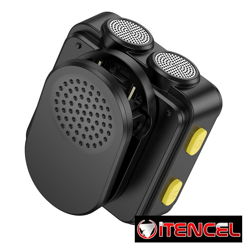 Hoco – L17 Micrófono Lavalier Inalámbrico Digital de Doble Micrófono (iPhone/Android)