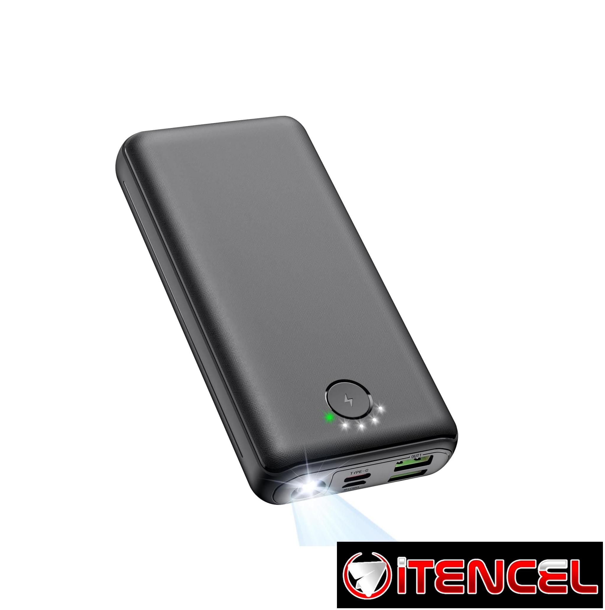 Cargador Portátil JIGA 30000mAh – Power Bank con Carga Rápida 22.5W