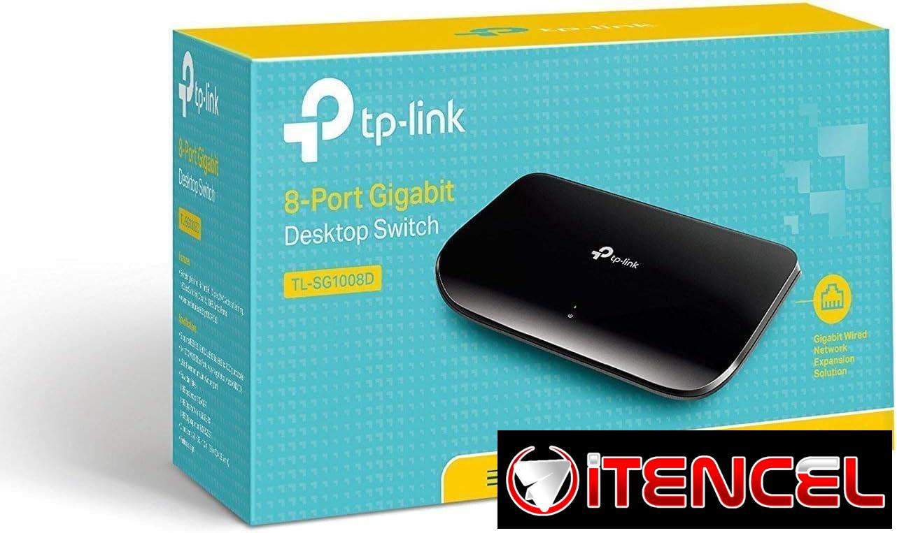 Switch Gigabit TP-Link 8 Puertos 1GB