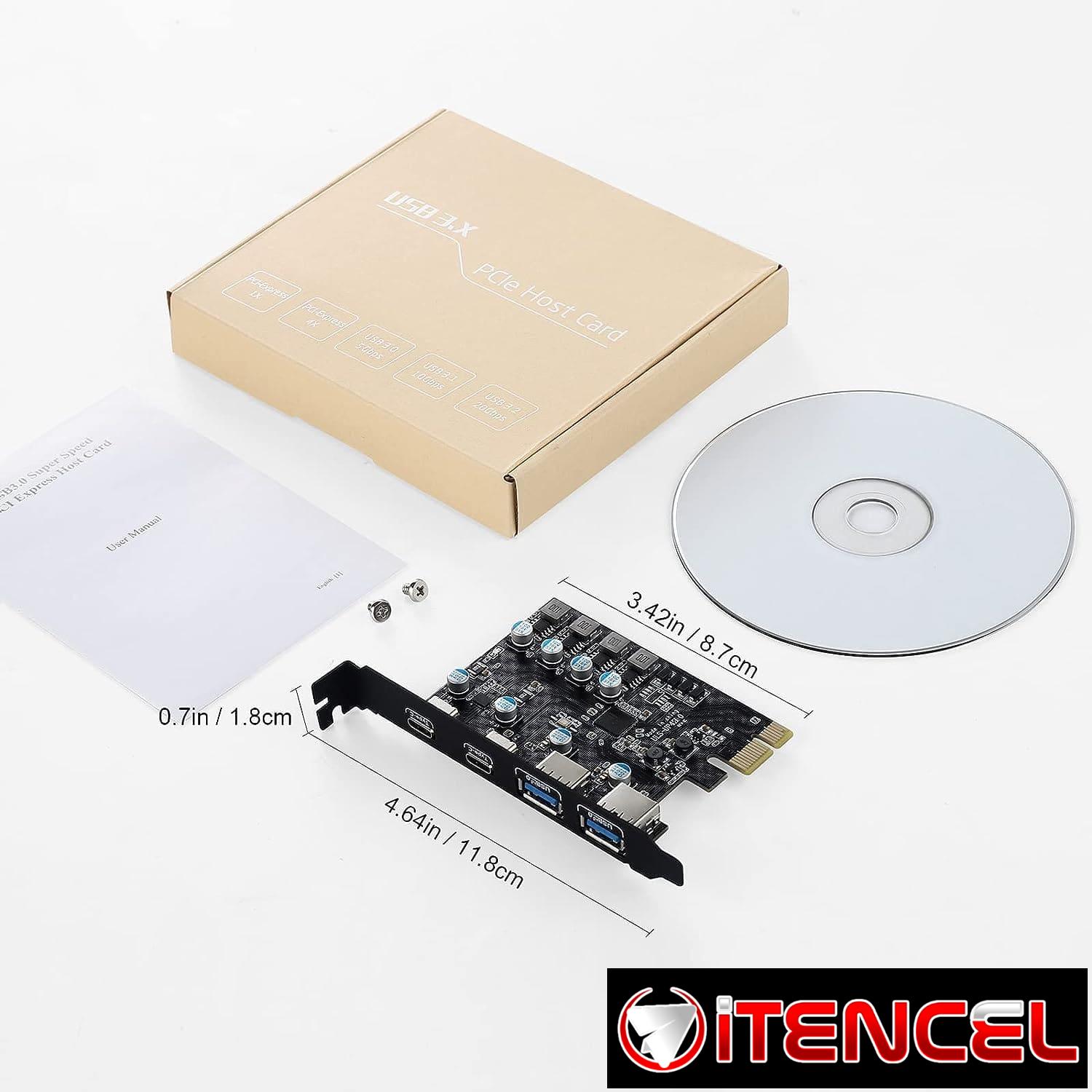 Expansión USB PCI-E