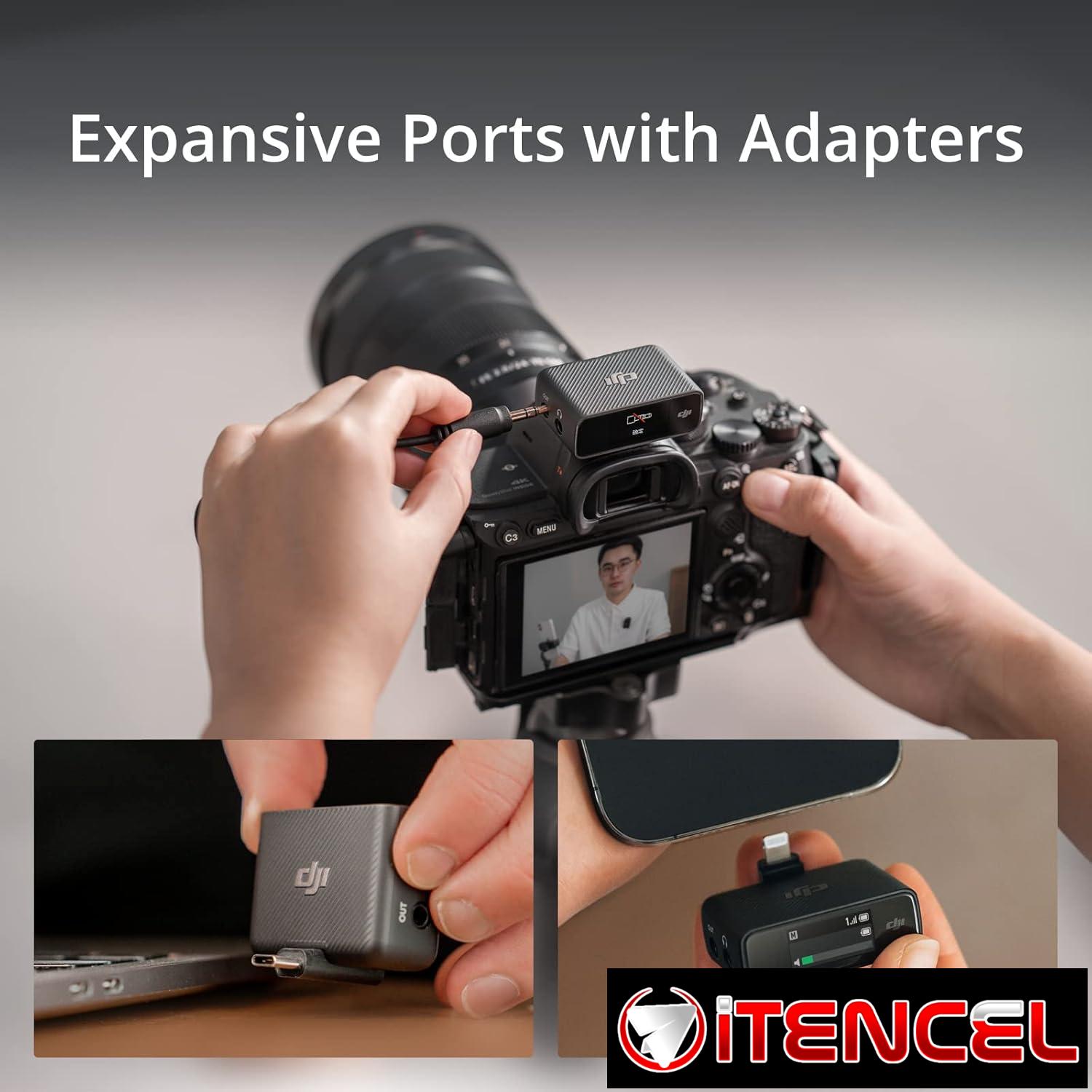 Micrófono Inalámbrico DJI Mic (1 TX + 1 RX)