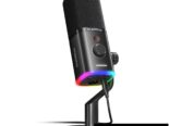 MAONO PD100X Micrófono dinámico Gaming: Micrófono dinámico USB XLR para computadora con micrófono de PC RGB Software-RGB