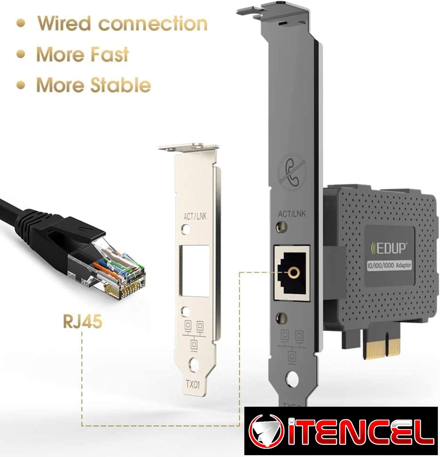 Adaptador Ethernet EDUP