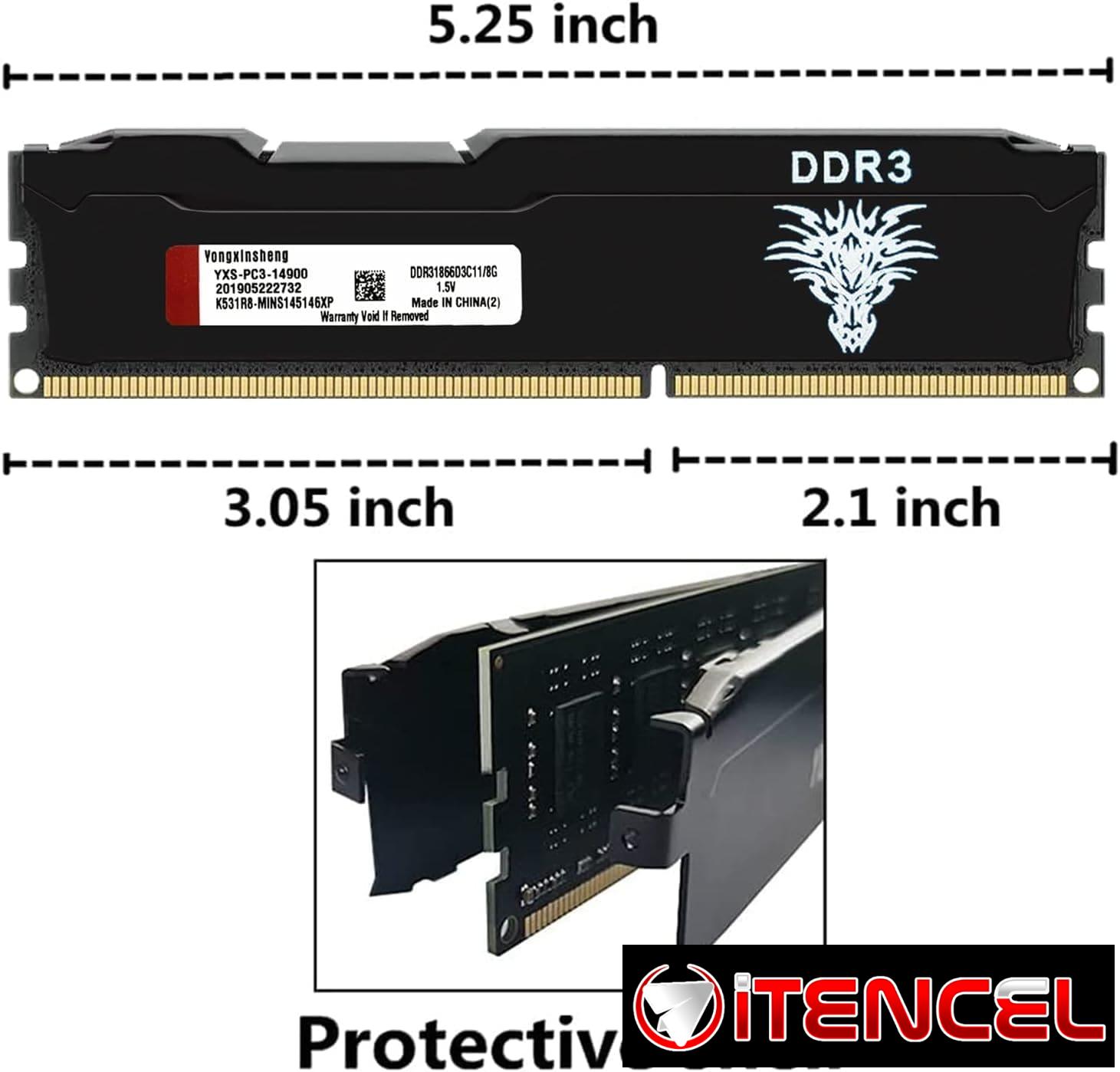 RAM DDR3 Yongxinsheng 16GB (2x8GB)