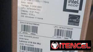 Laptop Lenovo i7-13 de 16/512 sellada en caja