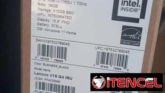 Laptop Lenovo i7-13 de 16/512 sellada en caja