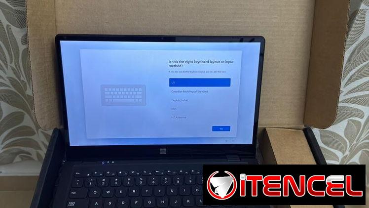 Laptop Gateway i5-12 pantalla táctil