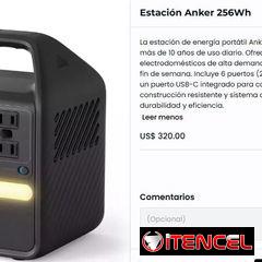 Estación de energía Anker 650w