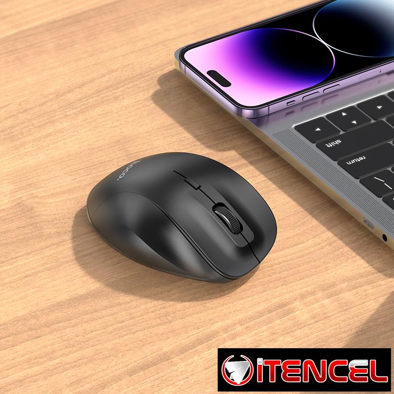 Hoco – Mouse Inalámbrico GM24 🎯 6 Botones | Dual Mode 2.4G + Bluetooth