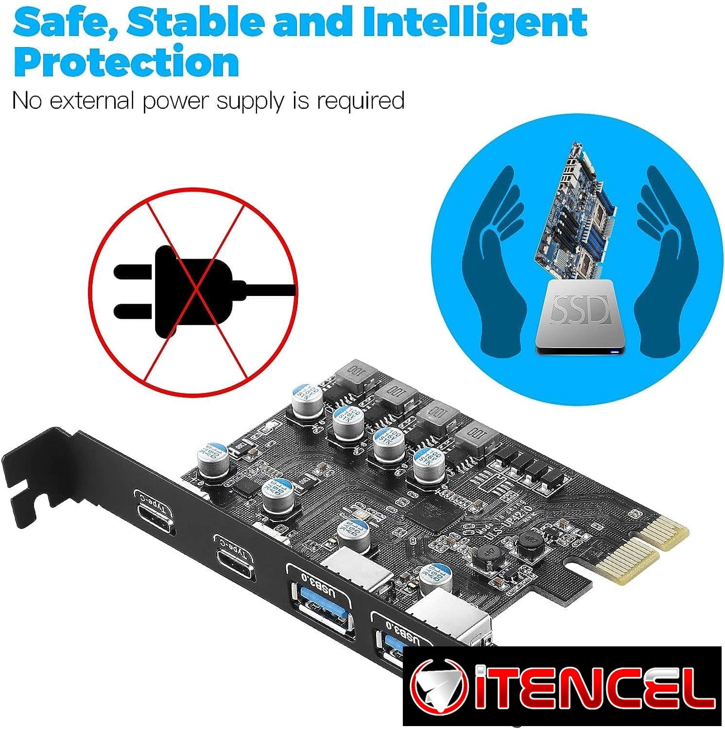 Expansión USB PCI-E