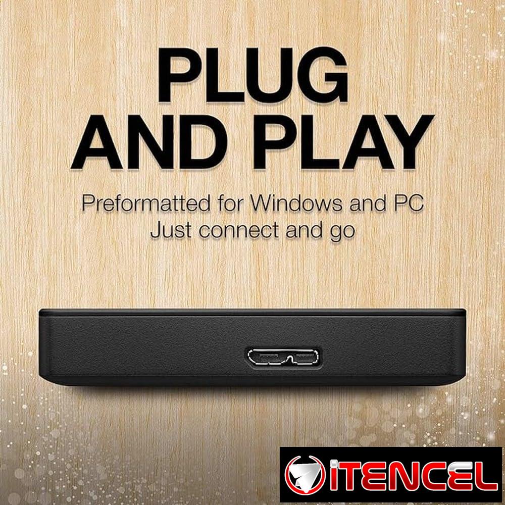 Disco duro externo 2TB – Segate Basic