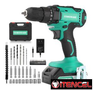 COMOWARE Taladro Inalámbrico de 20V